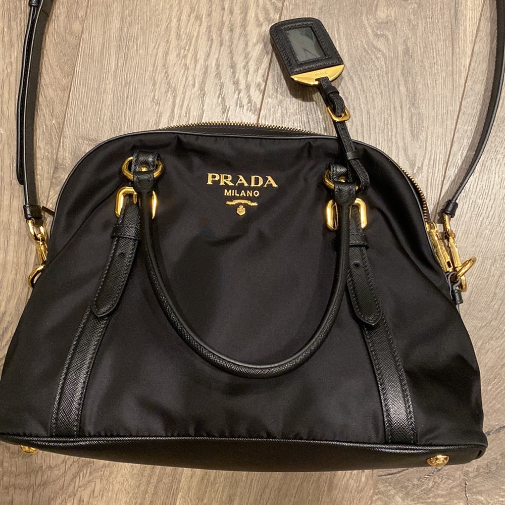 New Prada Handbag With Top Handle And Strap - image 2